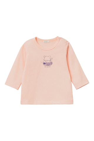 T-shirt Rose poudré