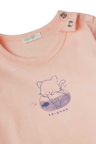 T-shirt Rose poudré