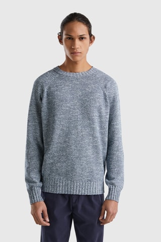 Pull Gris foncé chiné