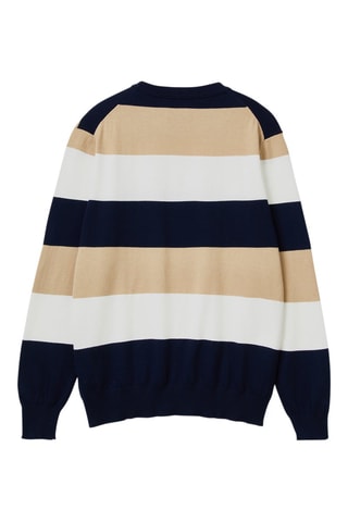 Pull Blanc et beige