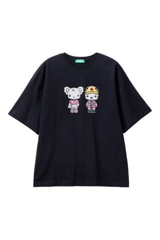 T-shirt oversize - Noir