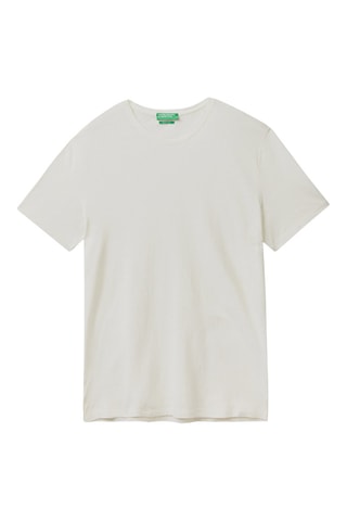 T-shirt en lin - Blanc