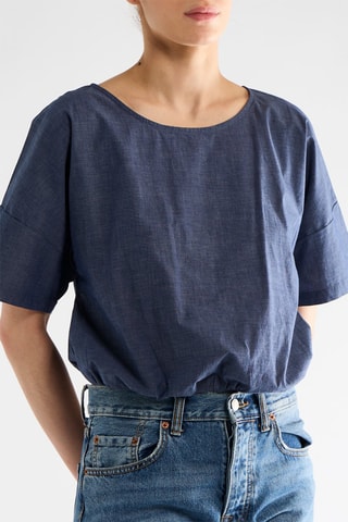 Blouse - Bleu