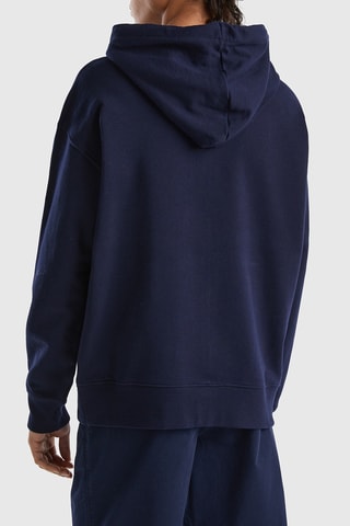 Sweat à capuche - Bleu foncé