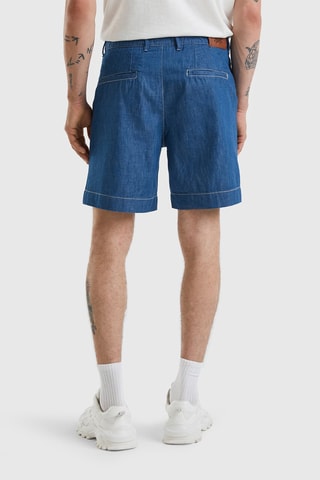 Short en jean - Bleu marine