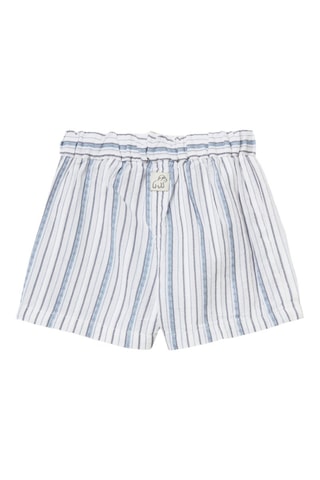 Short - Blanc et bleu