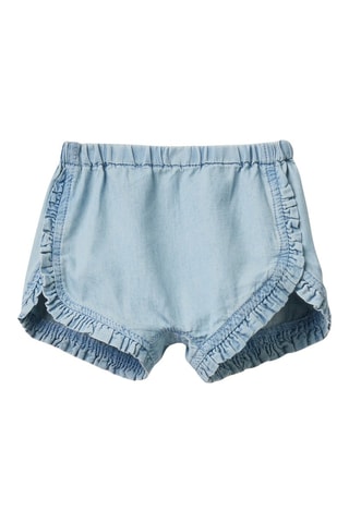 Short en jean - Bleu