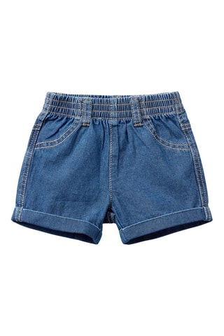 Short en jean - Bleu