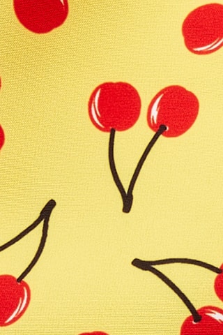 Short de bain - Jaune