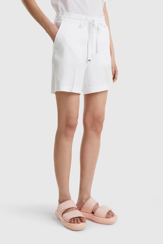 Short taille haute - Blanc
