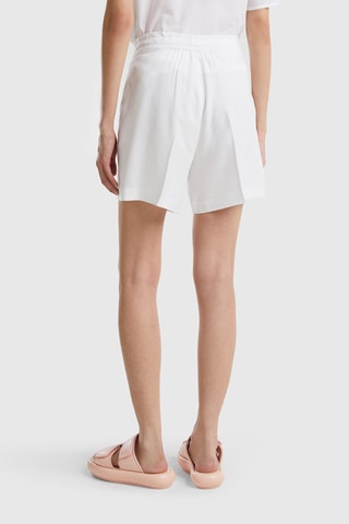 Short taille haute - Blanc