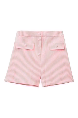 Short taille haute - Orange
