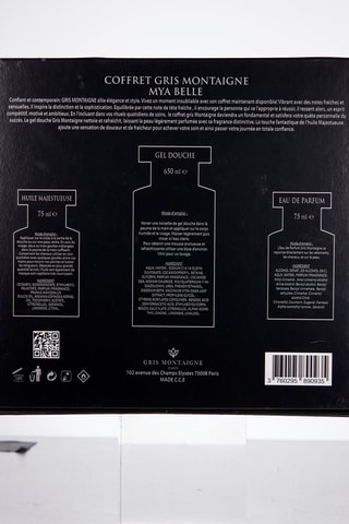 Coffret Mya Belle Gris Montaigne - 3 produits