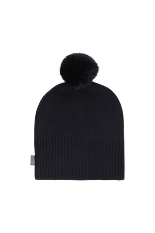 Muts met Pompon - Zwart - Karl Lagerfeld