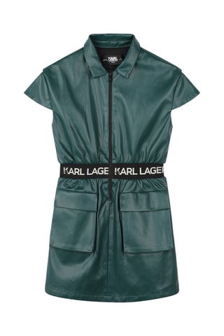 Jurk - Donkergroen Karl Lagerfeld