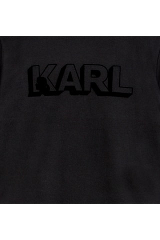 Biologisch Katoenen T-shirt - Zwart - Karl Lagerfeld
