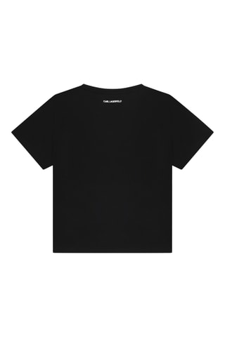 T-shirt - Zwart - Karl Lagerfeld