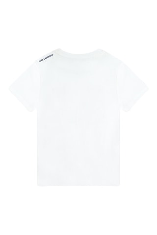 T-shirt - Wit - Karl Lagerfeld