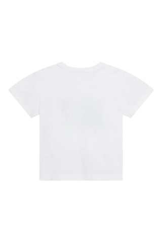 Biologisch Katoenen T-shirt en Zwemshort - Wit en Groen