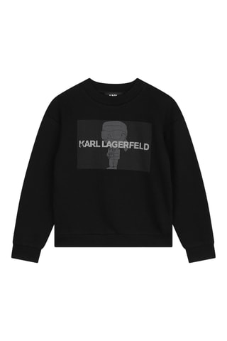Biologisch Katoenen Sweater - Zwart - Karl Lagerfeld