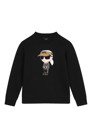 Biologisch Katoenen Sweater - Zwart - Karl Lagerfeld