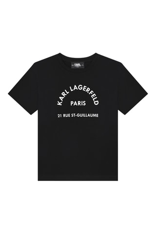 T-shirt - Zwart - Karl Lagerfeld
