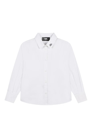 Blouse - Wit - Karl Lagerfeld