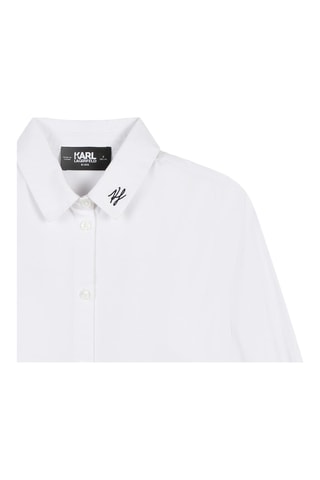 Blouse - Wit - Karl Lagerfeld