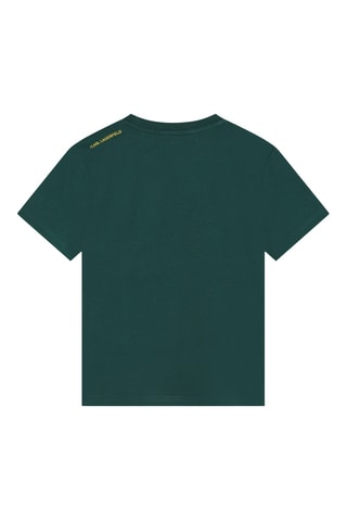 T-shirt - Donkergroen Karl Lagerfeld