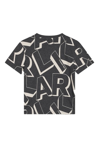 T-shirt - Antraciet - Karl Lagerfeld