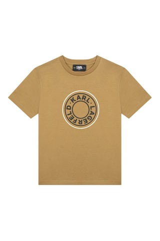 T-shirt - Camel - Karl Lagerfeld
