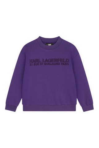 Sweater - Paars - Karl Lagerfeld