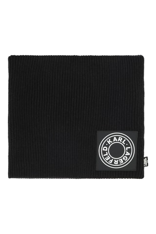 Muts en colsjaal - Zwart - Karl Lagerfeld