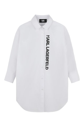 Blouse-jurk - Wit - Karl Lagerfeld