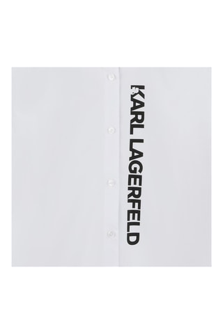 Blouse-jurk - Wit - Karl Lagerfeld