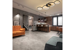 Plafonnier LED Rings - 24 W - 88 x 5,7 x 31 cm