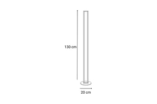 Lampadaire LED Silta - 20 x 130 cm