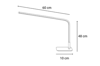 Lampe de table LED Skiva - 60 x 48 cm