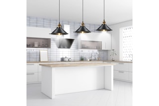 Suspension LED Industrielle - 26 x 26 x 16 cm