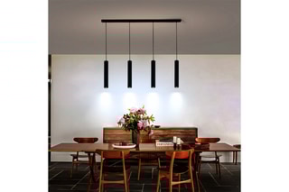 Suspension ajustable LED Fakla - 4 x 40 W - 118 x 6 x 200 cm