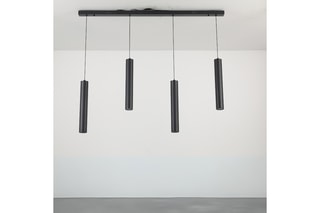 Suspension ajustable LED Fakla - 4 x 40 W - 118 x 6 x 200 cm