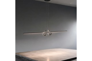 Suspension LED Fall - 38 W - 110 x 15 x 120 cm