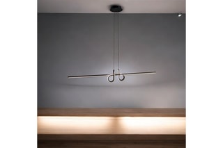 Suspension LED Fall - 38 W - 110 x 15 x 120 cm