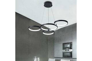 Suspension LED Hava - 4 x 80 W - 80 x 40 x 120 cm