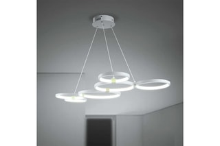 Suspension LED Heim - 6 x 100 W - 120 x 40 x 120 cm