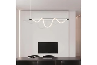 Suspension LED Nista L - 112 W - 180 x 20-140 cm