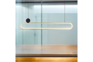Suspension LED Odina - 28 W - 120 x 22-120 cm