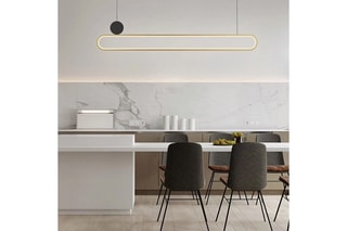Suspension LED Odina - 28 W - 120 x 22-120 cm