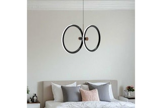 Suspension LED Oriana - 32/25 W - 74 x 20-130 cm