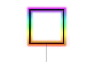 Applique murale LED Cube - 20 W - 40 x 40 x 5 cm